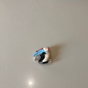 Cute Vintage Christmas Penguin Brooch